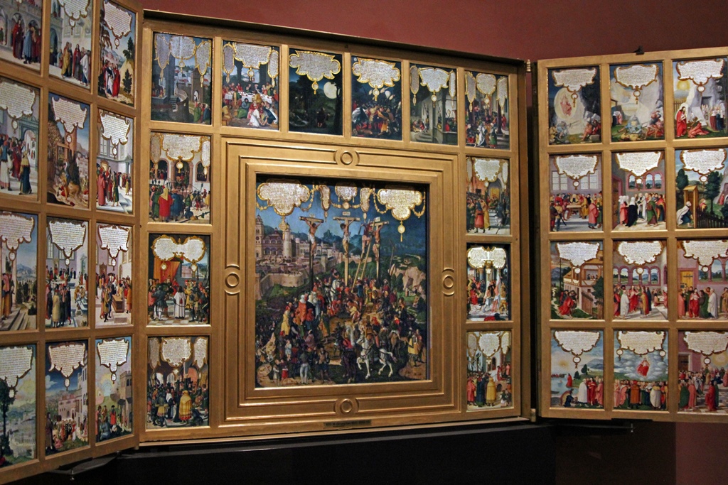 Altarpiece with Scenes from Life of Christ